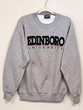 Vintage JanSport Edinboro University Heavyweight Crew neck Sweatshirt Unisex L